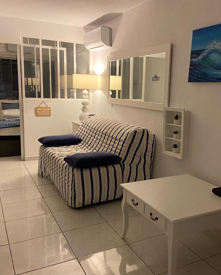 T2 Vue Mer Canet Plage - Le Petit Paradis Екстериор снимка