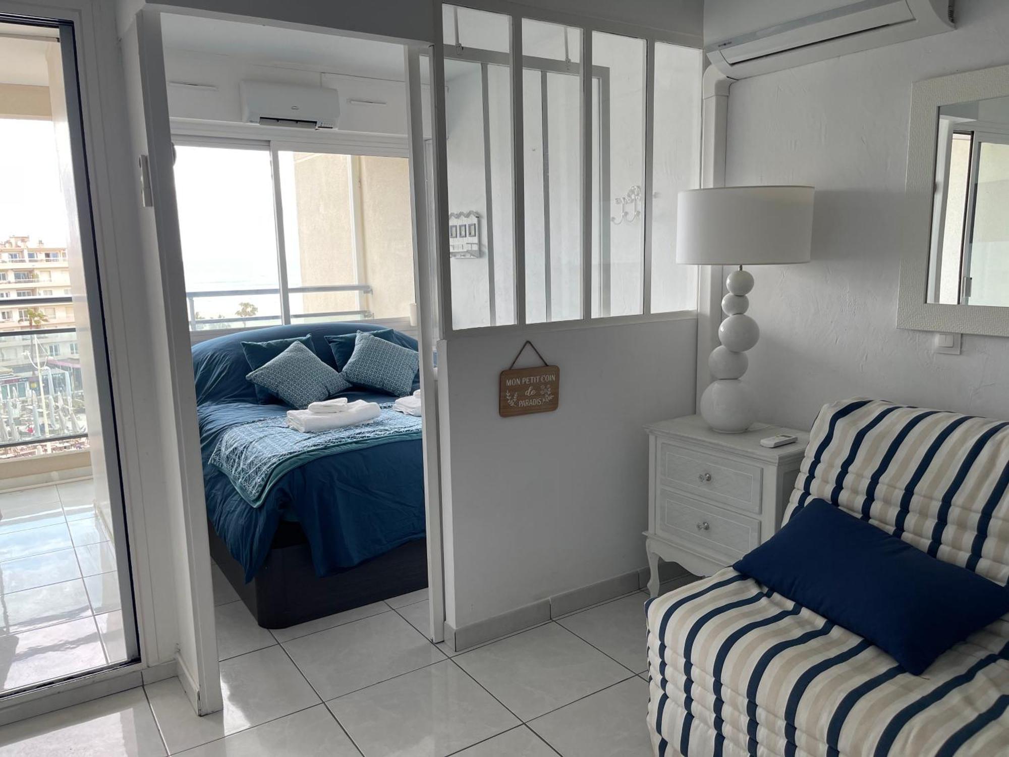 T2 Vue Mer Canet Plage - Le Petit Paradis Екстериор снимка